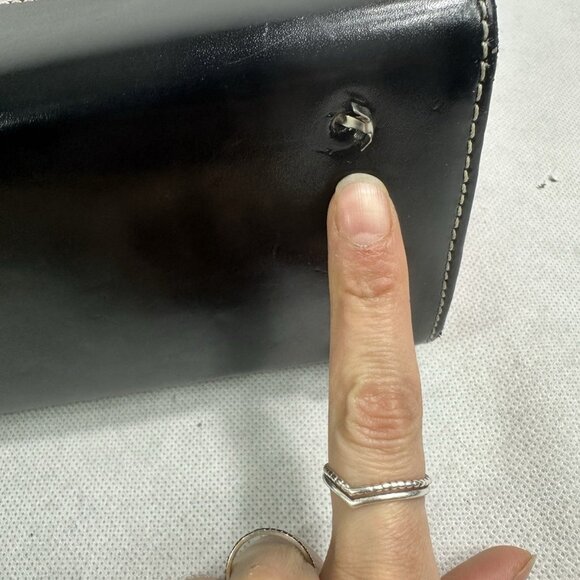 Kate Spade Vintage Y2K Striped Small Purse Read - Picture 6 of 13